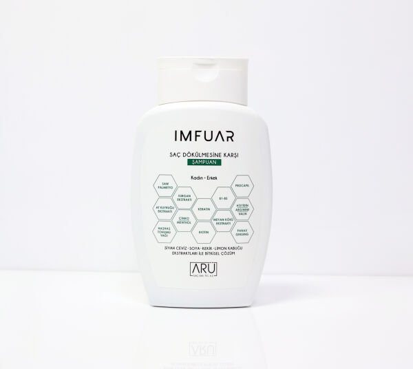 IMFUAR SAÇ SERUMU + IMFUAR SAÇ-TIRNAK-CİLT KAPSÜL + IMFUAR SAÇ DÖKÜLMESİNE KARŞI BİTKİSEL ŞAMPUAN + DERMAROLLER