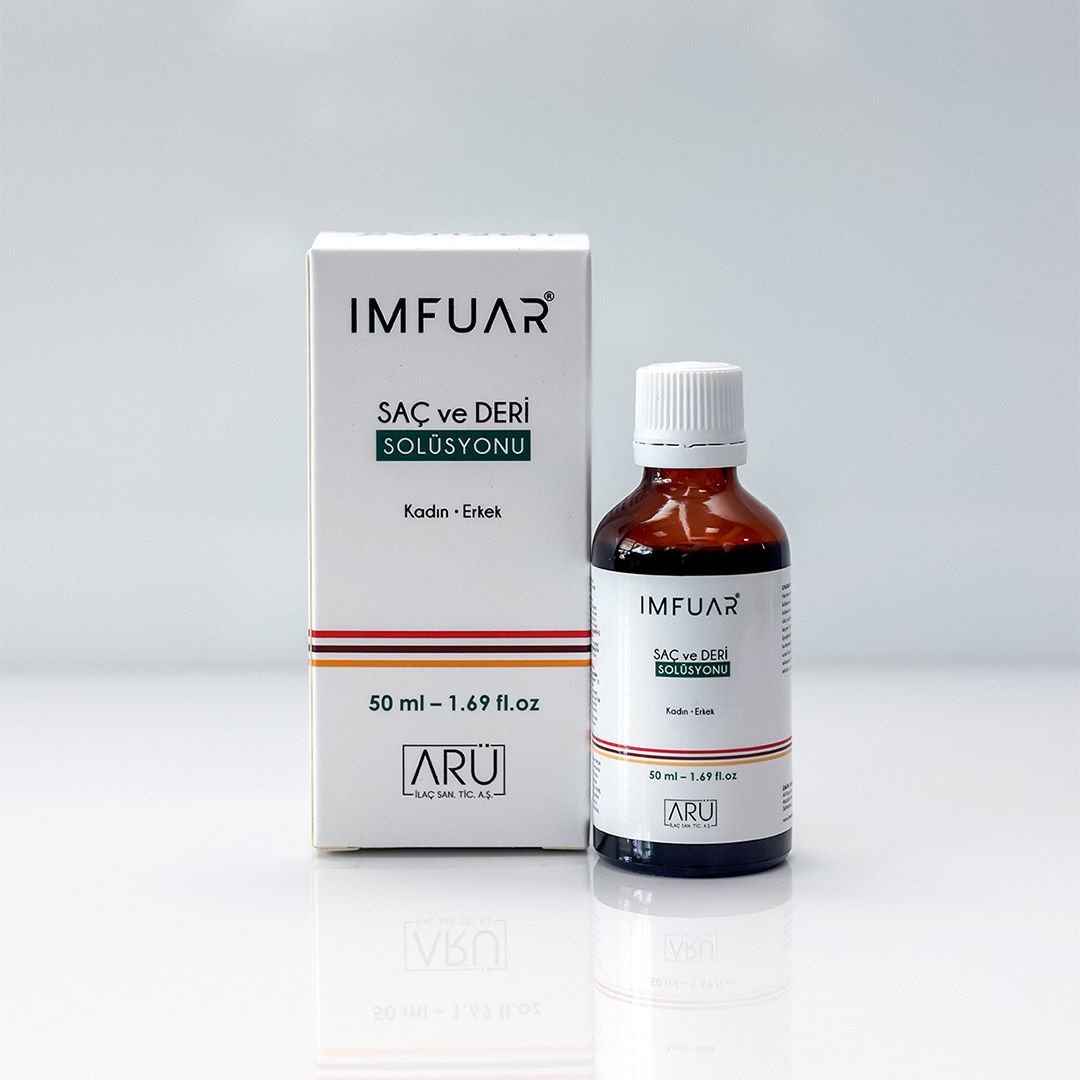 IMFUAR SAÇ VE DERİ SOLÜSYONU / Egzama, Sedef, Mantar