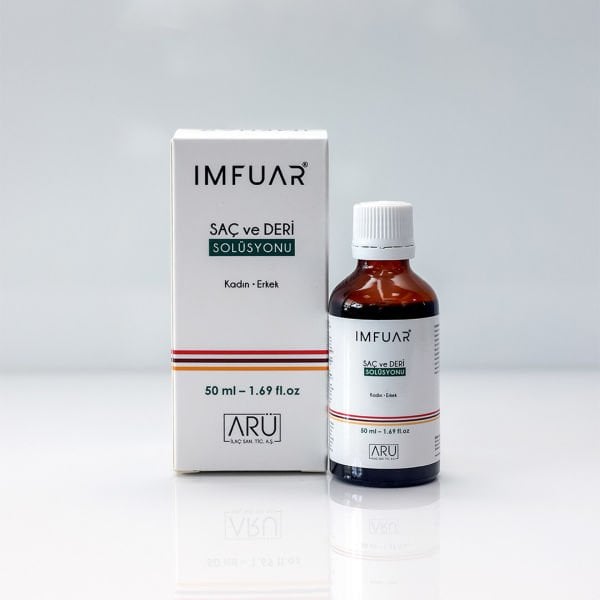 IMFUAR SAÇ VE DERİ SOLÜSYONU / Egzama, Sedef, Mantar