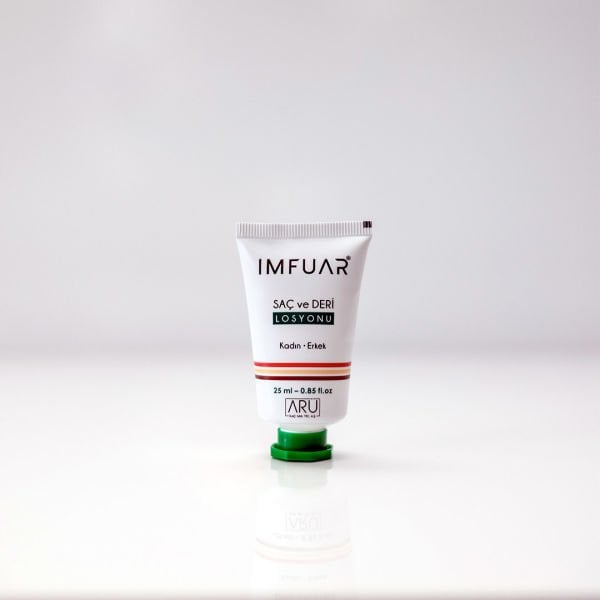 IMFUAR SAÇ VE DERİ SOLÜSYONU + LOSYONU / Egzama, Sedef, Mantar