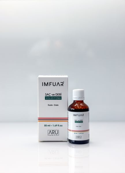 IMFUAR KEPEK OLUŞUMUNA KARŞI ŞAMP. 300 ML + SAÇ VE DERİ SOLÜSYONU 50 ML