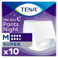 TENA Pants Night Süper 7,5 Damla Medium 10 Adet