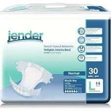 ﻿Jender Belbantlı Textile Hasta Bezi Large 30'LU(4 paket)