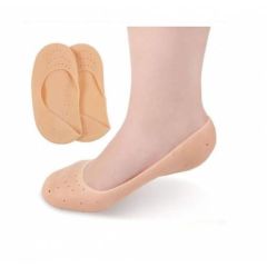 Nais Ayak Topuk Çatlak Çorabı Silikon Patik Ten Rengi Çorap
