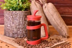 Zebo - French Press 600 ml Kırmızı