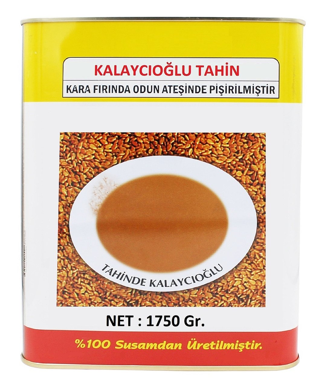 Kalaycıoğlu Tahin 1750 Gr. TENEKE