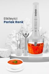 Goldmaster Yasemin Blender Set (Gm 7240) Beyaz