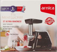 Arnica Meatchef Et Kıyma Makinesi-Siyah/Rose GH21220