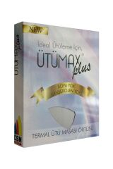 Ütümax Plus Yanmaz Termal Keçe Ütü Masası Örtüsü Bezi Kılıfı