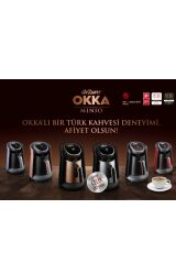 Okka Minio  Ok004 Türk Kahve Makinesi Toprak Rengi