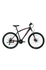 Bisan Mts 4600 V-23 26 Jant Bisiklet -Mat Siyah Kırmızı