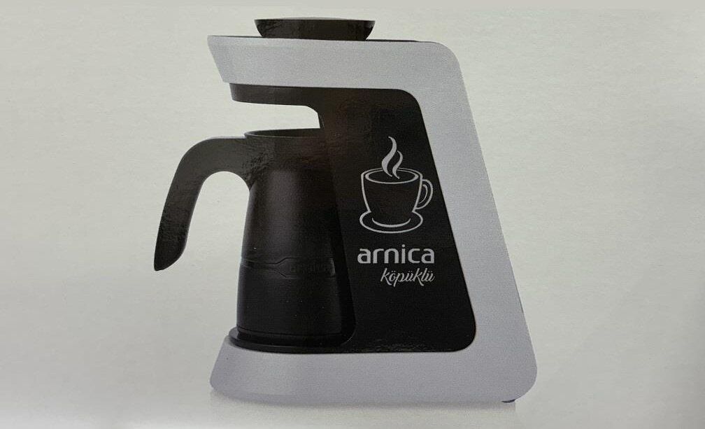 Arnica Köpüklü Pro 32045 Otomatik Türk Kahve Makinesi Siyah-Beyaz