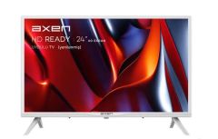 AXEN 24 İnç 60 Ekran HD Ready Uydulu TV Beyaz AX24LED09-B