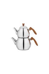 Schafer Tea Chef Orta Boy Çaydanlık Takımı 4 Parça-Kahve