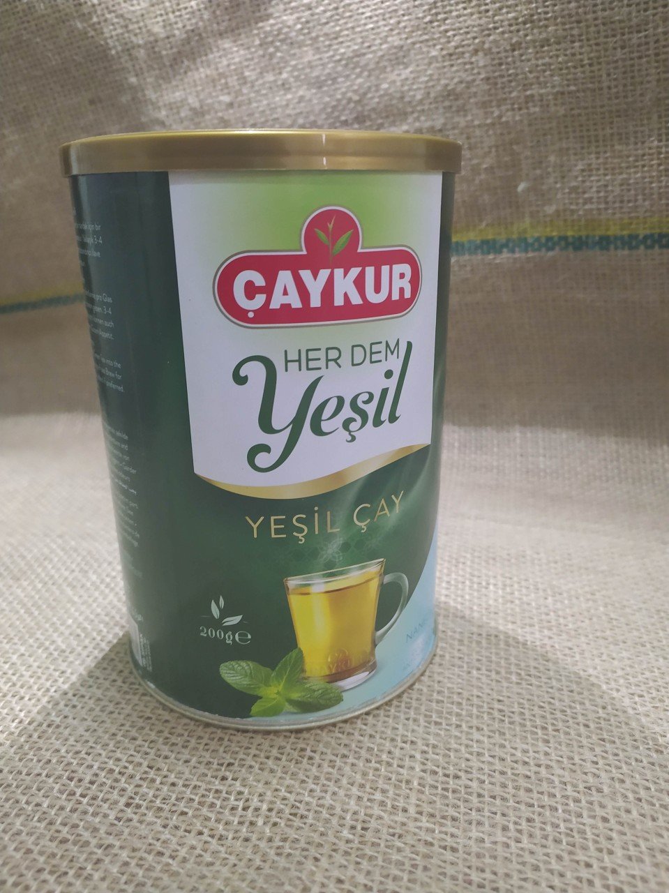 ÇAYKUR YEŞİLÇAY NANE 200G