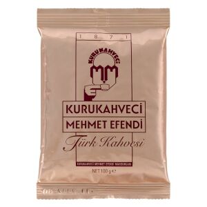 Mehmet Efendi Türk Kahvesi 100 gr x 10 Adet ve Mehmet Efendi Colombian Çekirdek Kahve 1000 gr