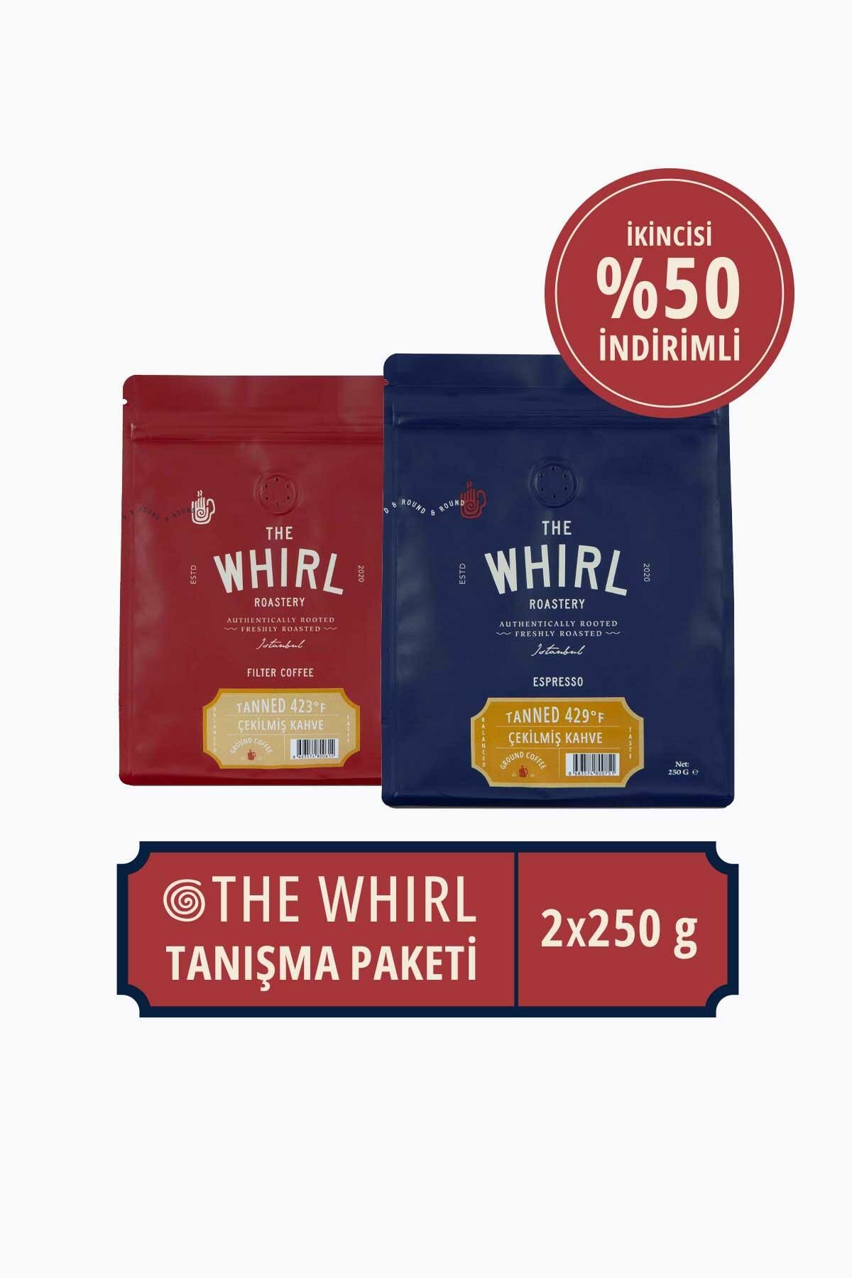 The Whirl Filtre ve Espresso Tanned Filtre Kahve Tanışma Paketi 250 gr x 2 Adet