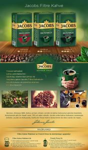 Jacobs Monarch Filtre Kahve 500 gr x 2 Adet + Ofçay Hazine 30 x 15 gr