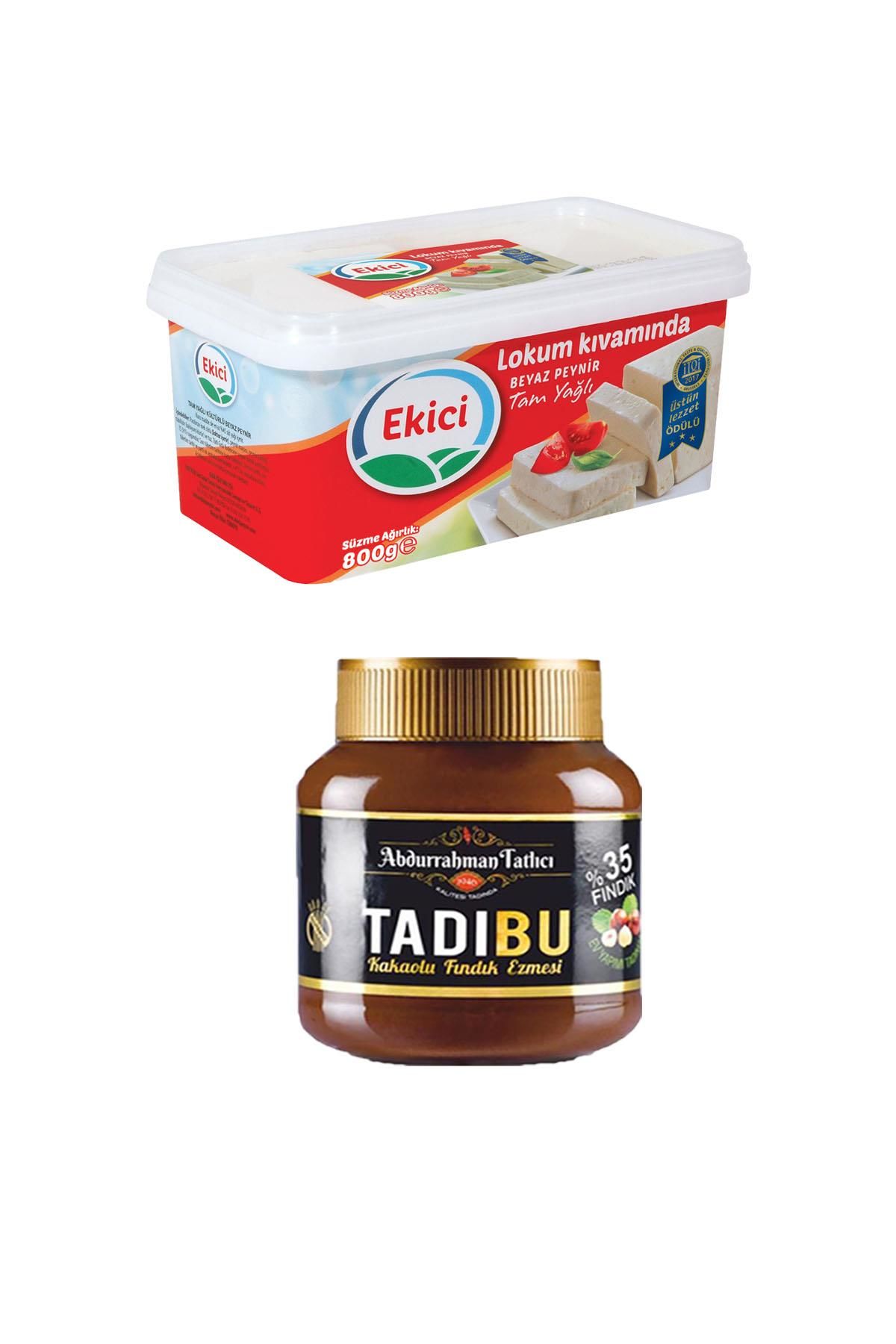 Abdurrahman Tatlıcı Tadıbu X Ekici Tam Yağlı Lokum Kıvamında Beyaz Peynir 800 g