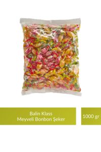 Balin Poşet Klass Meyveli Bonbon Şeker 1000 gr x 3 Adet