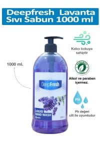 Deep Fresh Sıvı El Sabunu Seti 1000 ml x 3 Adet