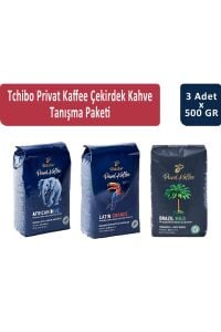 Tchibo Privat Kaffee Çekirdek Kahve Tanışma Paketi 500 gr x 3 Adet