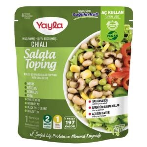 Yayla Haşlanmış Suyu Süzülmüş Chialı Salata 150 gr x 12 Adet