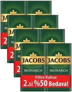 Jacobs Monarch Filtre Kahve 2 x 500 gr (4'lü Set) 4 Kg