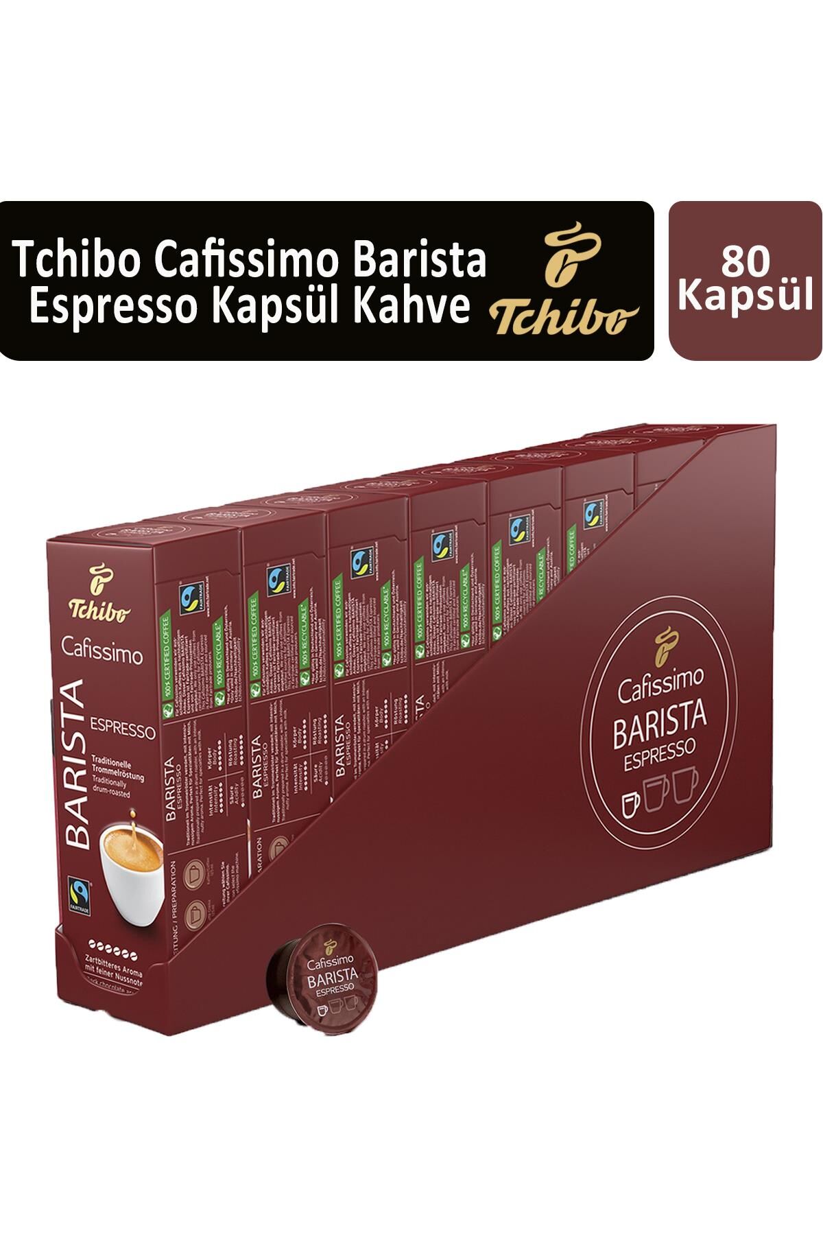 Tchibo Cafissimo Barista Espresso Kapsül Kahve x 8 Adet - BunlarEve.com ...