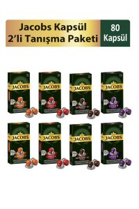 Jacobs Kapsül 2'li Tanışma Paketi ( 80 Kaspül )