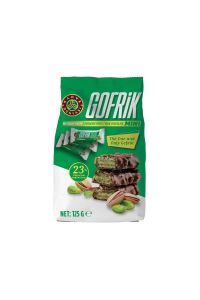 Kahve Dünyası Mini Gofrik Antep Fıstıklı Poşet Çikolata 125 gr x 10 Adet