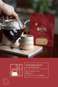 The Whirl Filtre Tanned 423°F Çekilmiş Kahve 250 gr + Filtre Kağıdı Hediye 80'li