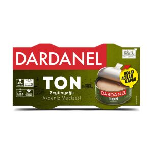 Dardanel Zeytinyağlı Ton Balığı 2 x 140 gr  x 4 Adet