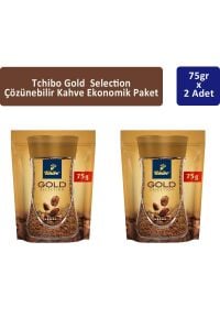 Tchibo Gold Çözünebilir Kahve Ekonomik Paket 75 gr x 2 Adet