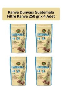 Kahve Dünyası Guatemala Filtre Kahve 250 gr x 4 Adet