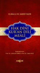 HAK DİNİ KURAN DİLİ MEALİ HAFIZ BOY