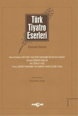 TÜRK TİYATRO ESERLERİ 1 TANZİMAT DÖNEMİ