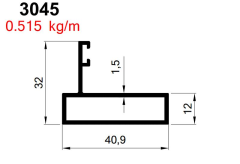 GOLD / FIRTINA YAN DİKME BRONZ AKP-3045/ 6 MT