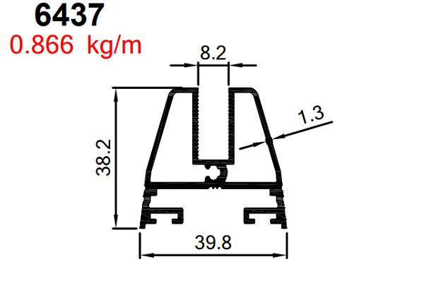 KCS 8 MM KANAT ELOKSAL AKP-6437  / 6 MT