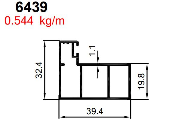 KCS YAN DİKME P01 BRONZ AKP-6439  / 6 MT