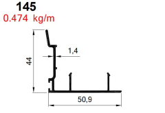 BÜYÜK TUBA KANAT ARA ADAPT ELOKSAL AKP-145 / 6 MT