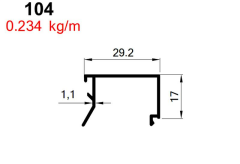 AKP-104 ALDOKS TEKCAM ÇITASI ALTINMEŞE / 6 MT