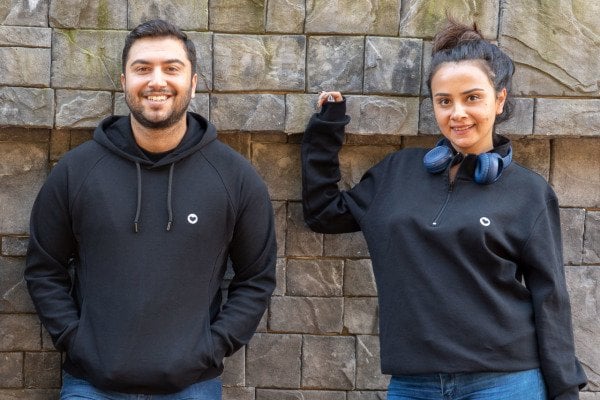 Yarım Fermuarlı Sweatshirt (Ahbap Kalbi)