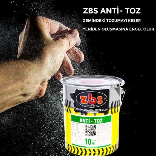 ZBS ANTİ-TOZ (Tozumalı zeminlerdeki tozumayı anında keser ve zemini doyurur.)