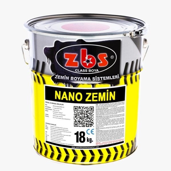 ZBS NANO ZEMİN  (NANO teknolojiyle üretilmiş, Daha parlak, Daha güçlü Zemin Boyası)