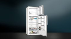 iQ500 Üstten Donduruculu Buzdolabı 186 x 75 cm Kolay temizlenebilir Inox KD76NAIE0N