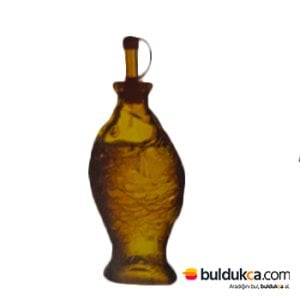 Cam Deposu Balık Şeklinde Yağdanlık Sirke Ve Limonluk 300 ml