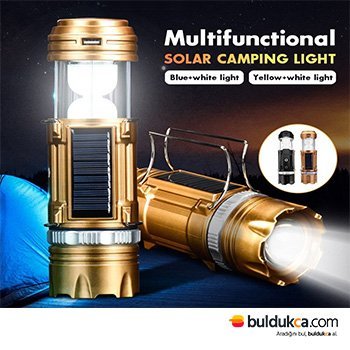 Gold Hergıl 2020 Multifunctional Solar Camping Lamp ( Kamp Lambası Güneş Enerjili )