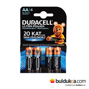 Duracell Ultra Power AA/4 LR06/MX1500 Kalem Pil 1.5v Alkalıne