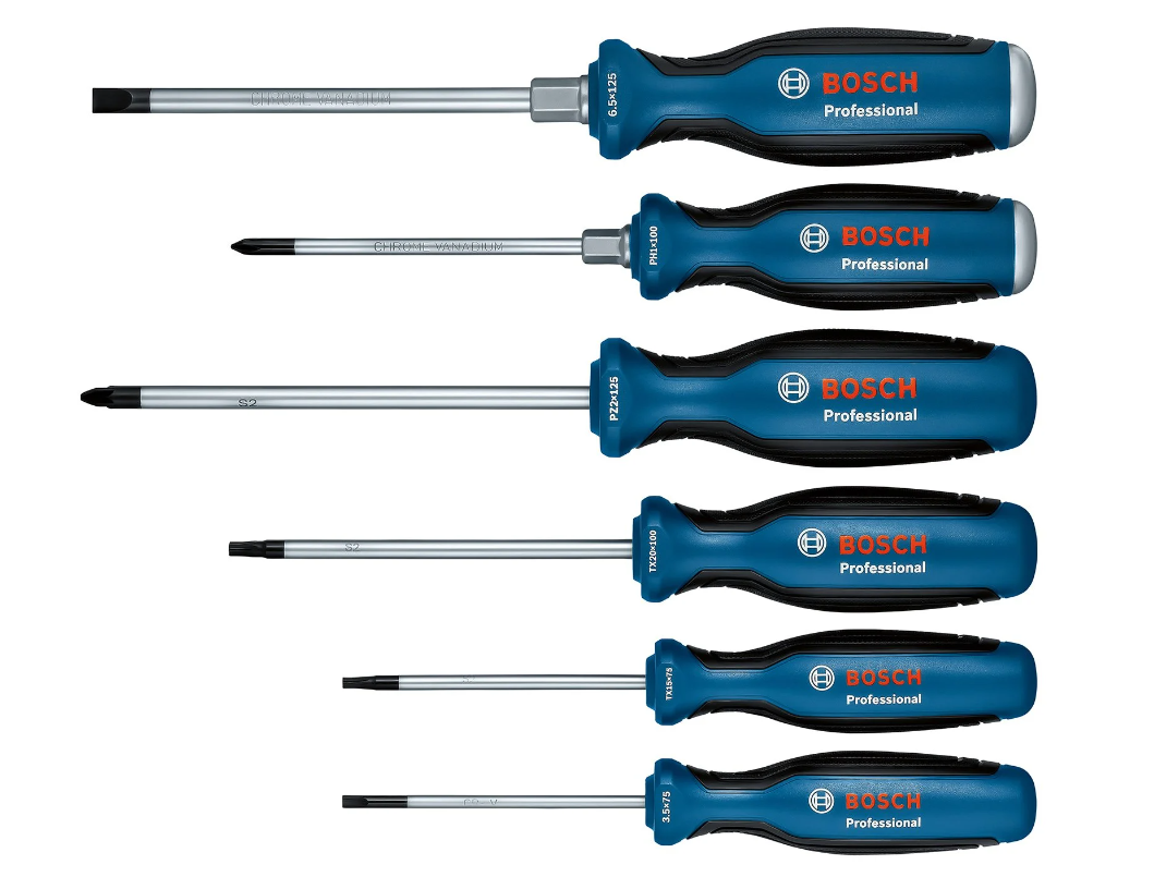 Bosch Professional Tornavida Seti 6 Parça